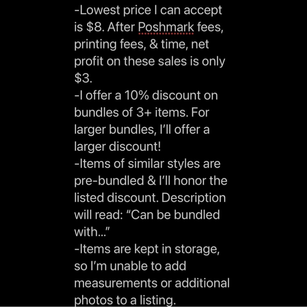 CLOSET GUIDELINES & FAQS - Picture 3 of 3